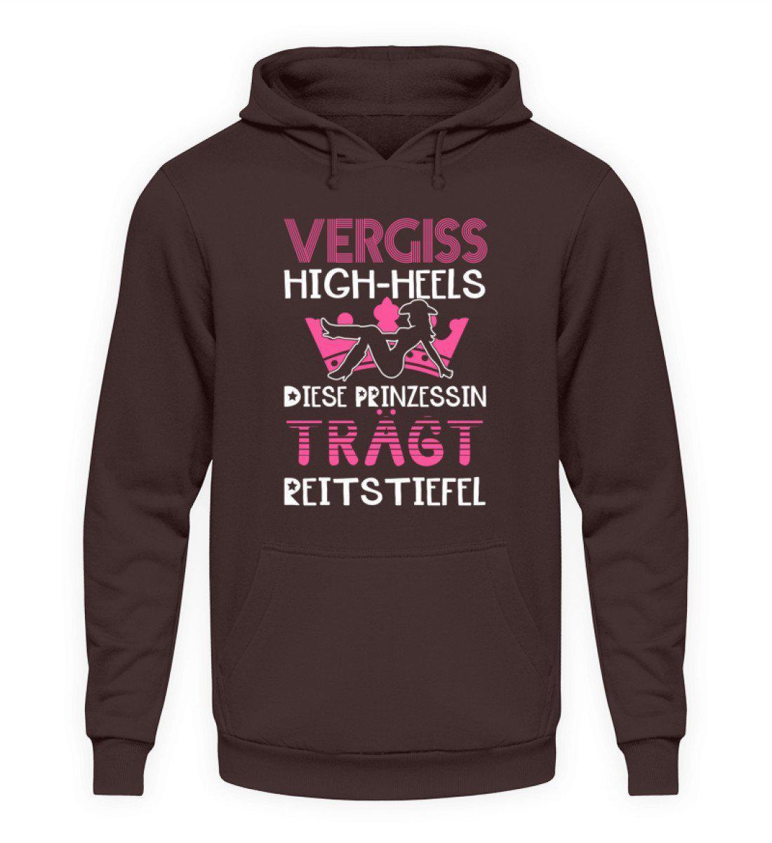 Prinzessin Reitstiefel · Unisex Kapuzenpullover Hoodie-Unisex Hoodie-Hot Chocolate-S-Agrarstarz