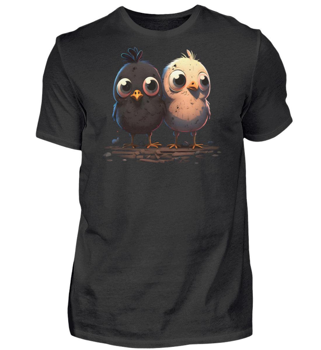 Products Küken Schwarz und Weiss · Herren T-Shirt-Herren Basic T-Shirt-Black-XS-Agrarstarz