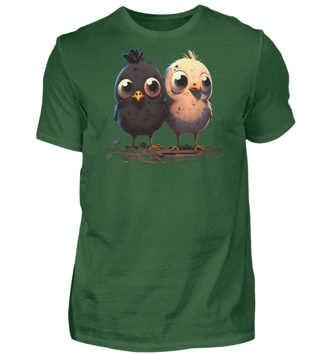 Products Küken Schwarz und Weiss · Herren T-Shirt-Herren Basic T-Shirt-Bottle Green-S-Agrarstarz