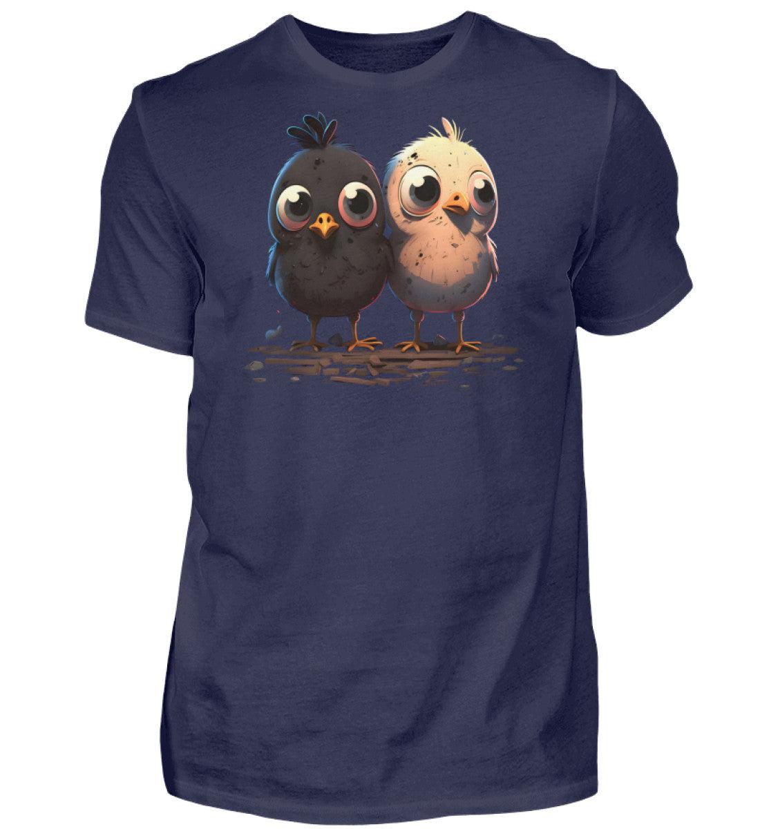 Products Küken Schwarz und Weiss · Herren T-Shirt-Herren Basic T-Shirt-Navy-S-Agrarstarz