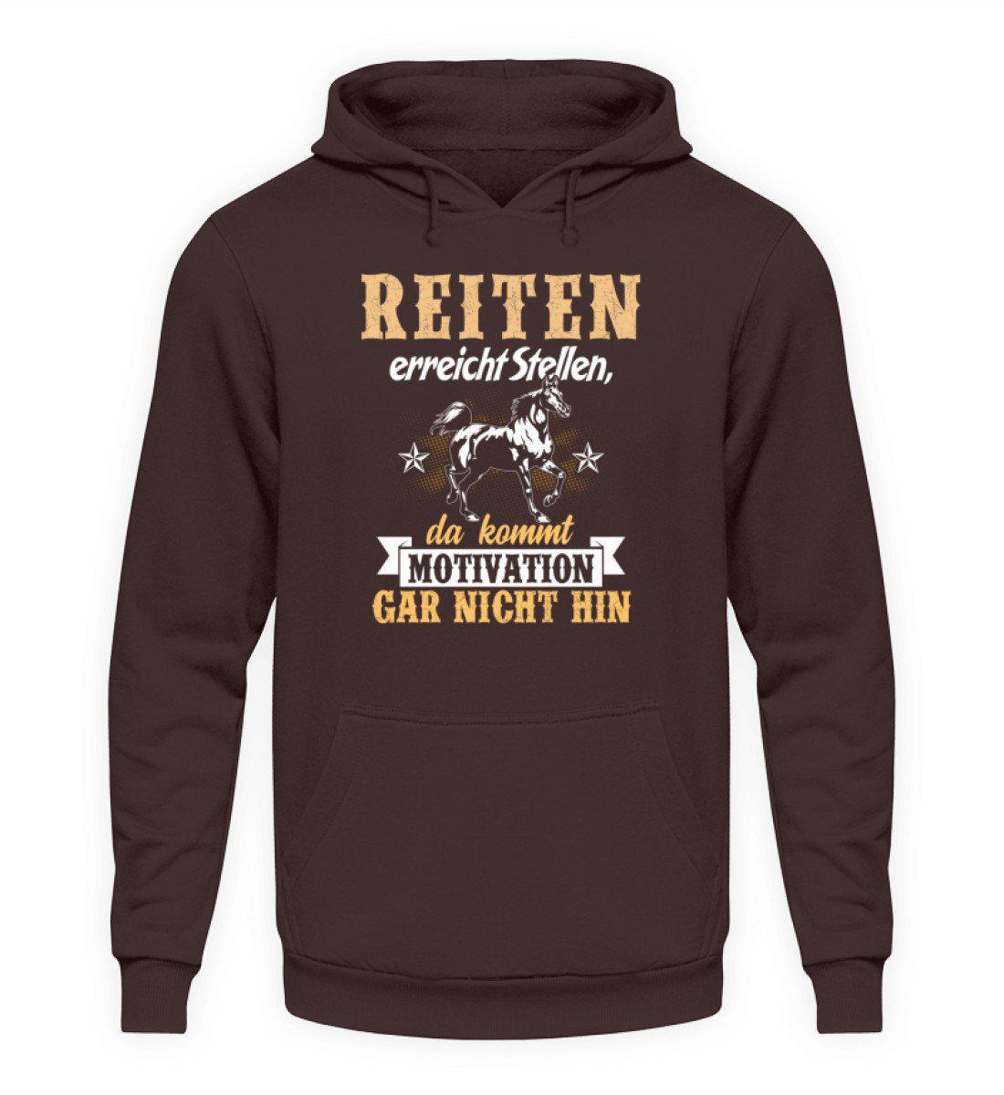 Reiten Motivation · Unisex Kapuzenpullover Hoodie-Unisex Hoodie-Hot Chocolate-S-Agrarstarz