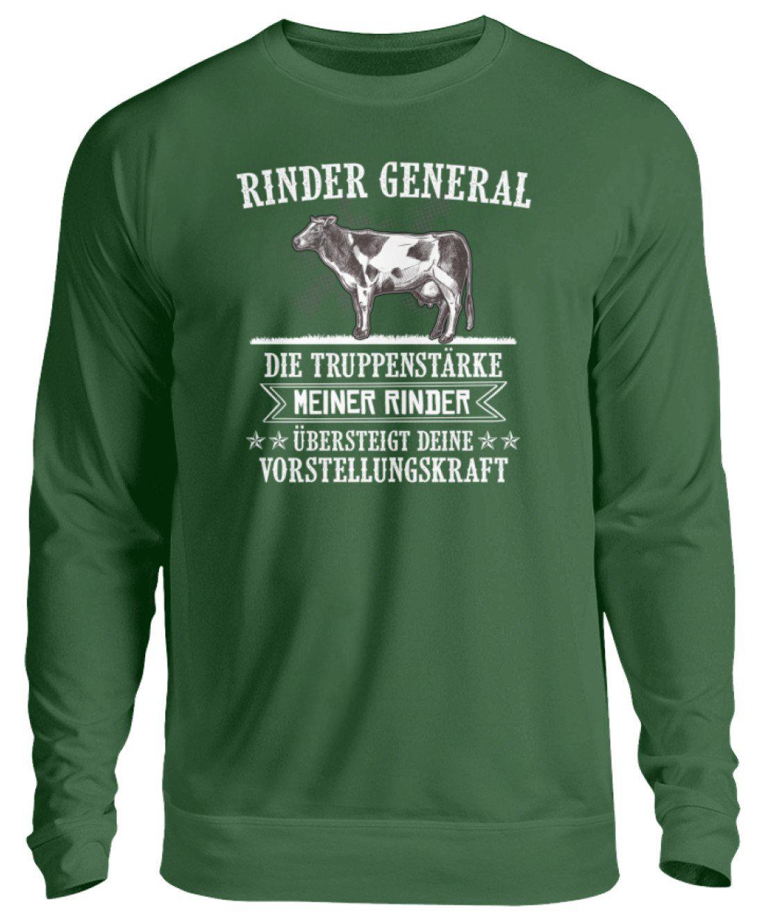 Rinder General · Unisex Sweatshirt Pullover-Unisex Sweatshirt-Bottle Green-S-Agrarstarz