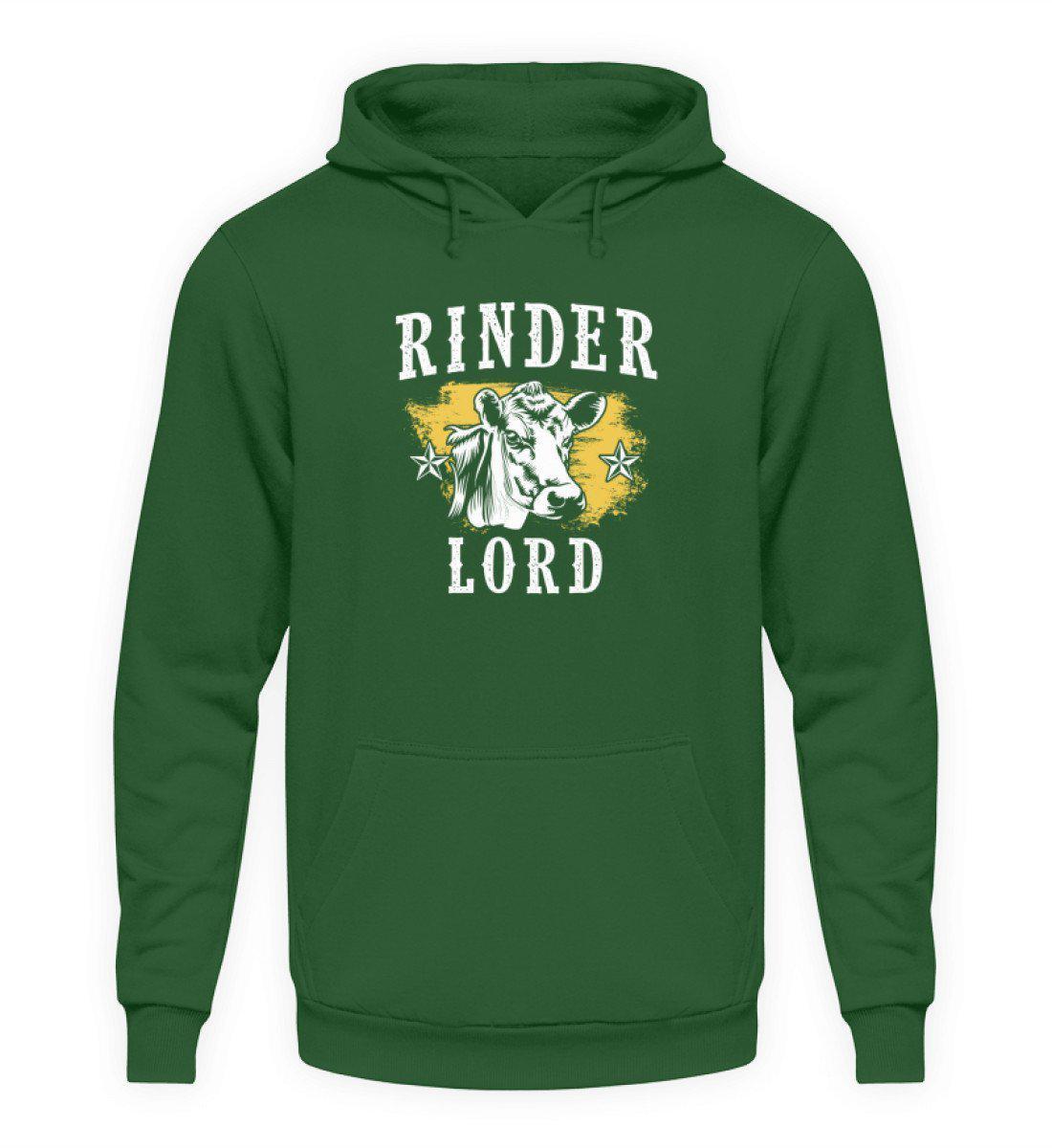 Rinder Lord · Unisex Kapuzenpullover Hoodie-Unisex Hoodie-Bottle Green-L-Agrarstarz