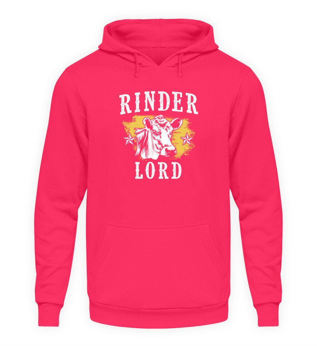 Rinder Lord · Unisex Kapuzenpullover Hoodie-Unisex Hoodie-Hot Pink-L-Agrarstarz