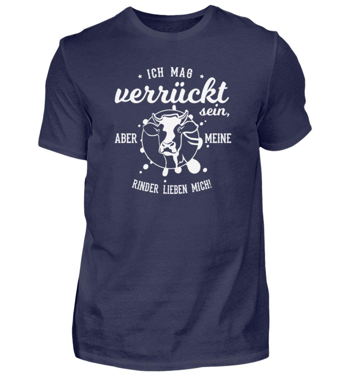 Rinder lieben mich · Herren T-Shirt-Herren Basic T-Shirt-Navy-S-Agrarstarz