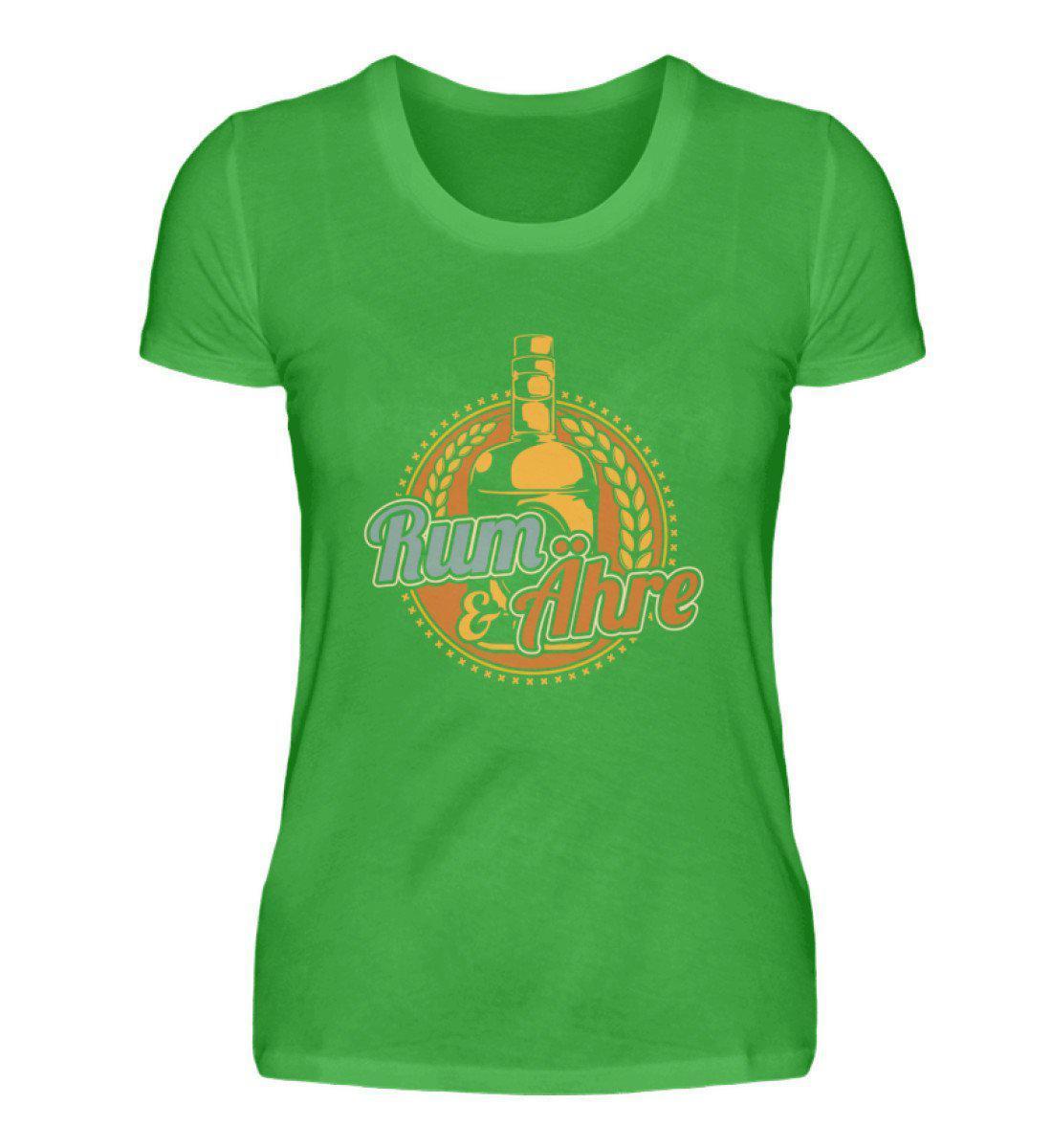 Rum & Ähre · Damen T-Shirt-Damen Basic T-Shirt-Green Apple-S-Agrarstarz