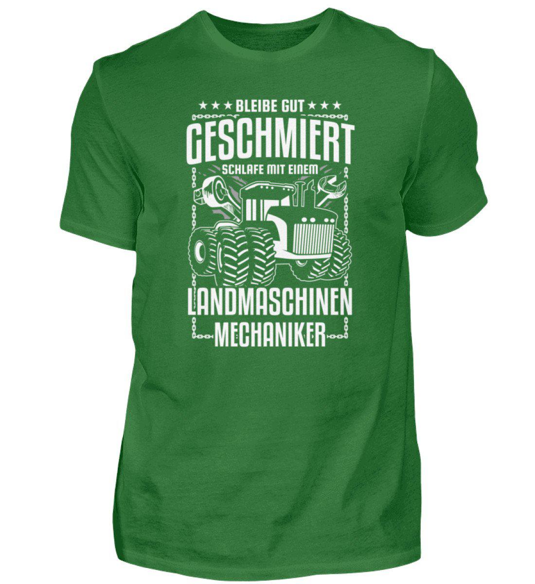 Schlafe mit Mechaniker · Herren T-Shirt-Herren Basic T-Shirt-Kelly Green-S-Agrarstarz