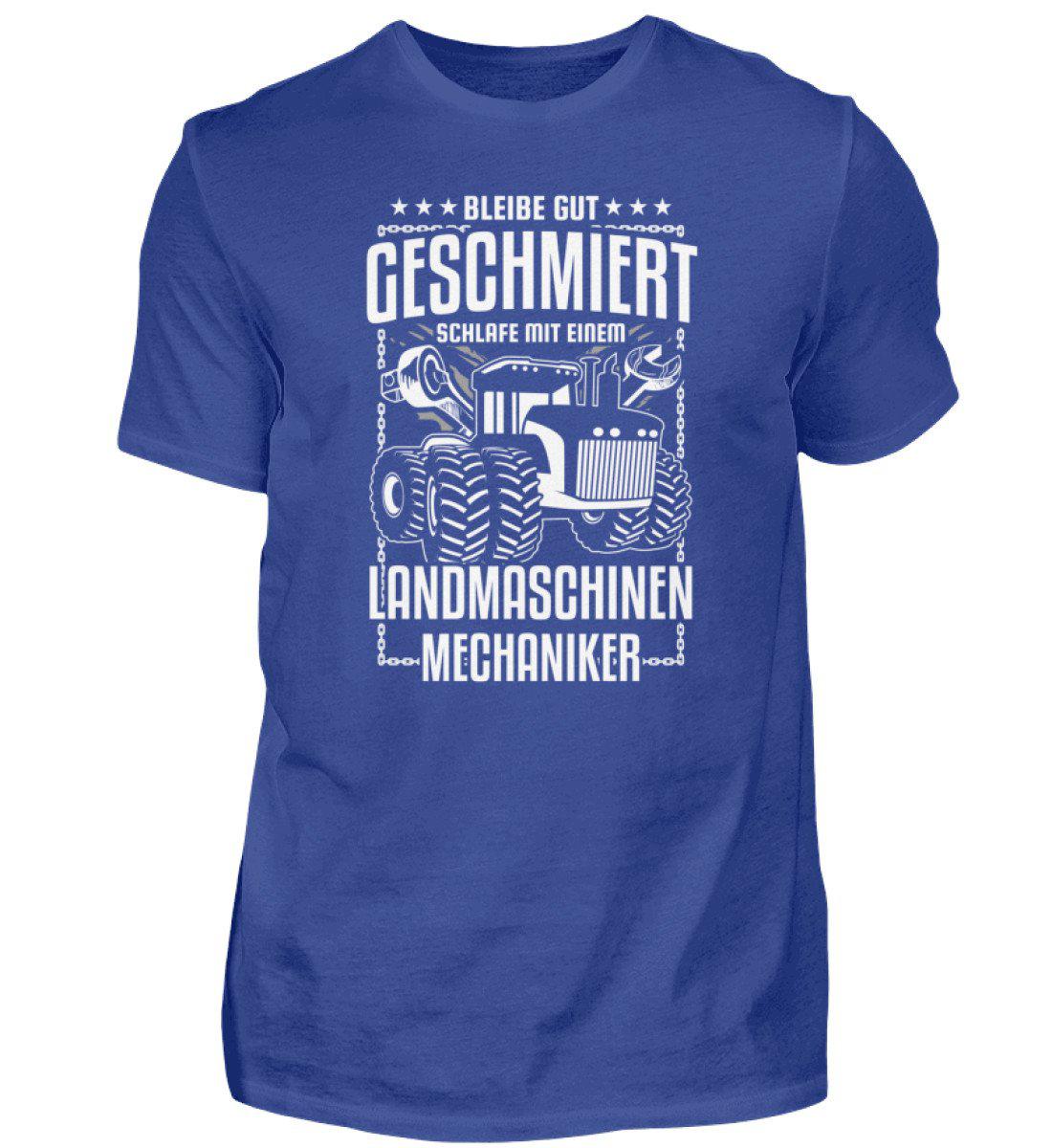 Schlafe mit Mechaniker · Herren T-Shirt-Herren Basic T-Shirt-Royal Blue-S-Agrarstarz