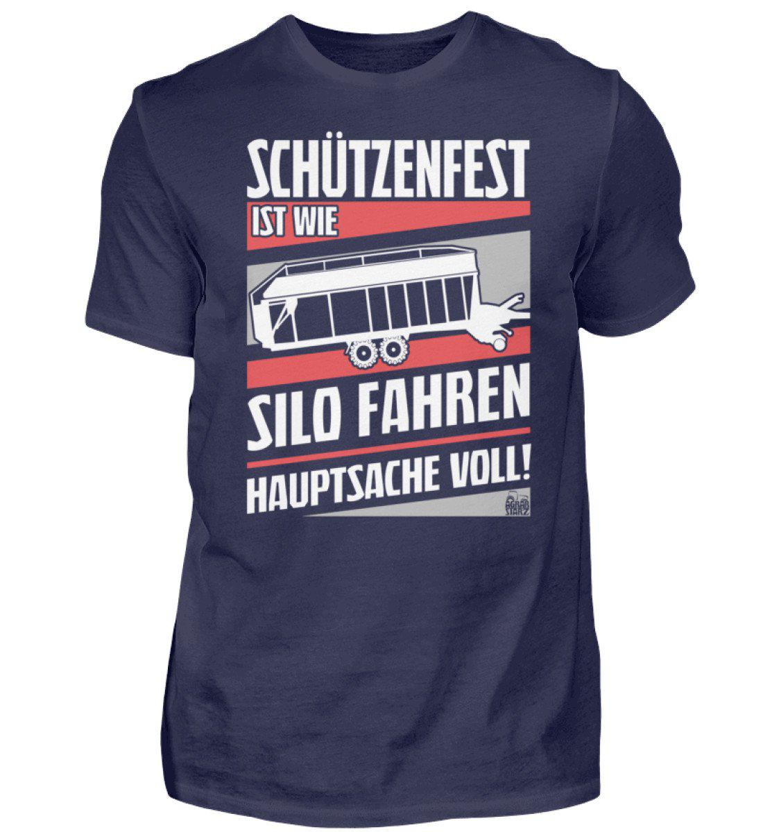 Schützenfest Silo htss - Herren Shirt-Herren Basic T-Shirt-Navy-S-Agrarstarz