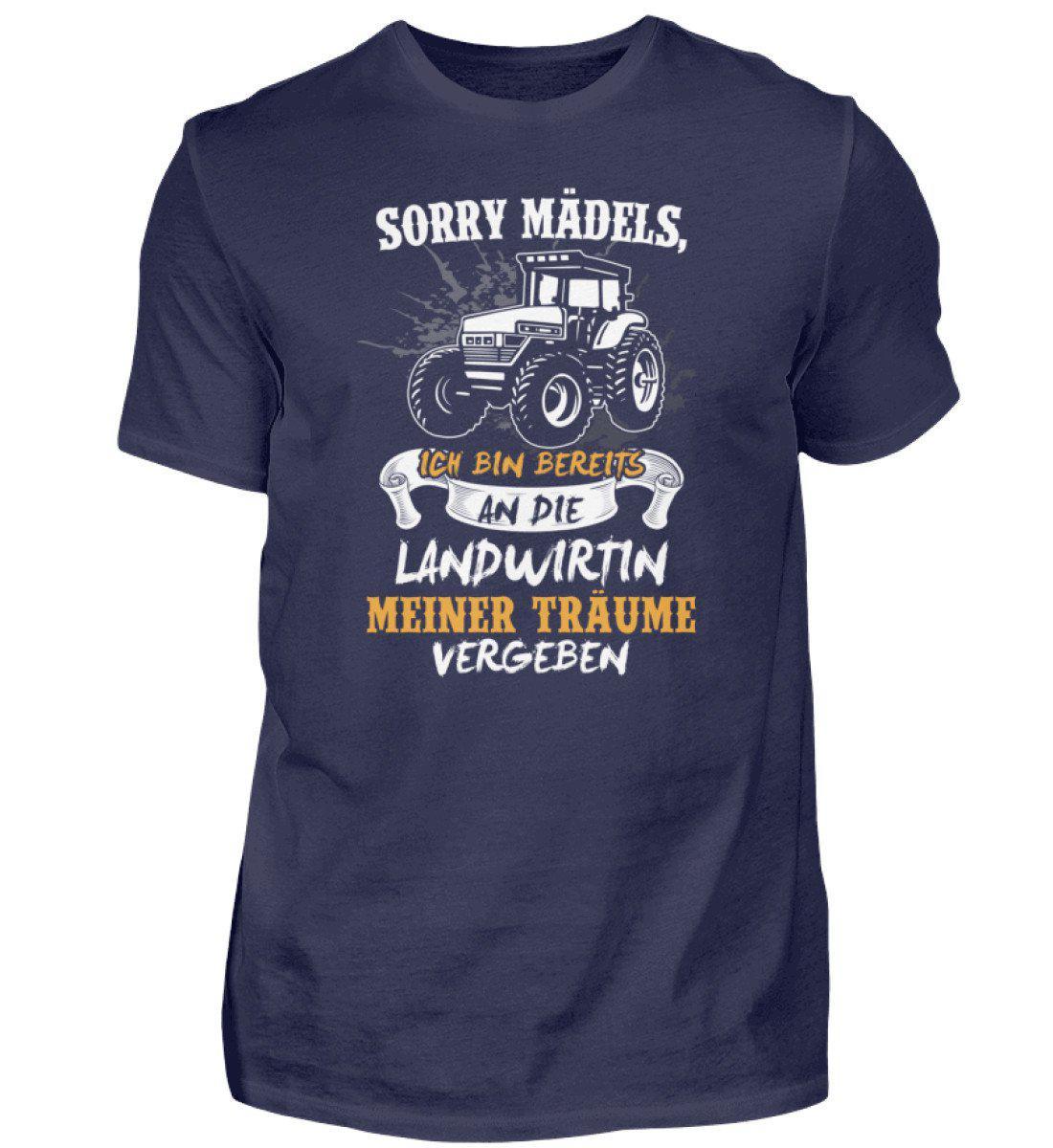 Sorry Mädels vergeben · Herren T-Shirt-Herren Basic T-Shirt-Navy-S-Agrarstarz