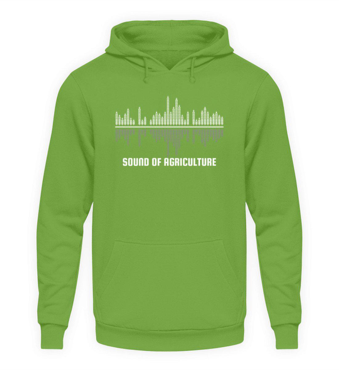 Sound of Agriculture · Unisex Kapuzenpullover Hoodie-Unisex Hoodie-LimeGreen-L-Agrarstarz