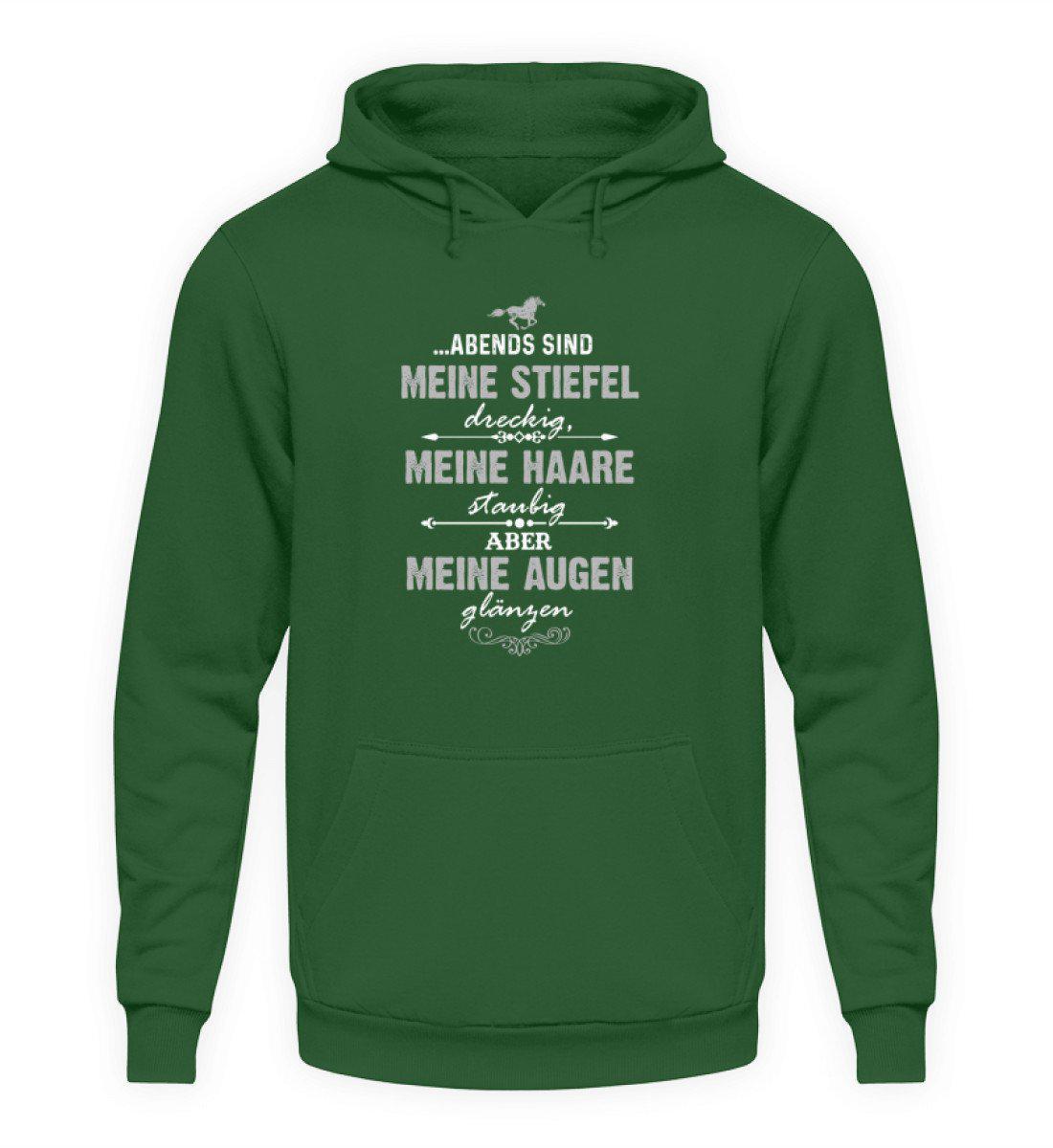 Stiefel dreckig Haare staubig · Unisex Kapuzenpullover Hoodie-Unisex Hoodie-Bottle Green-S-Agrarstarz