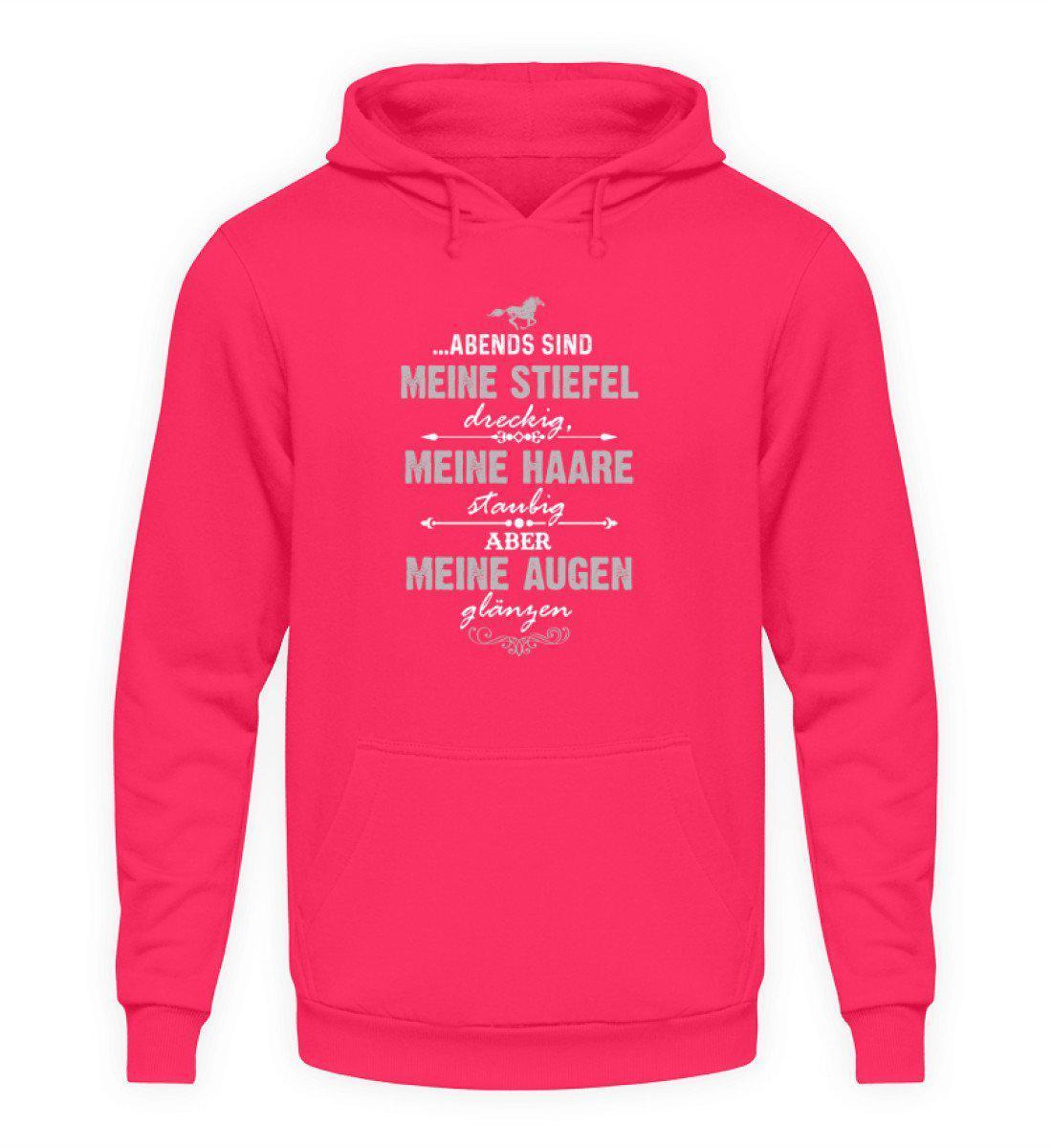 Stiefel dreckig Haare staubig · Unisex Kapuzenpullover Hoodie-Unisex Hoodie-Hot Pink-S-Agrarstarz