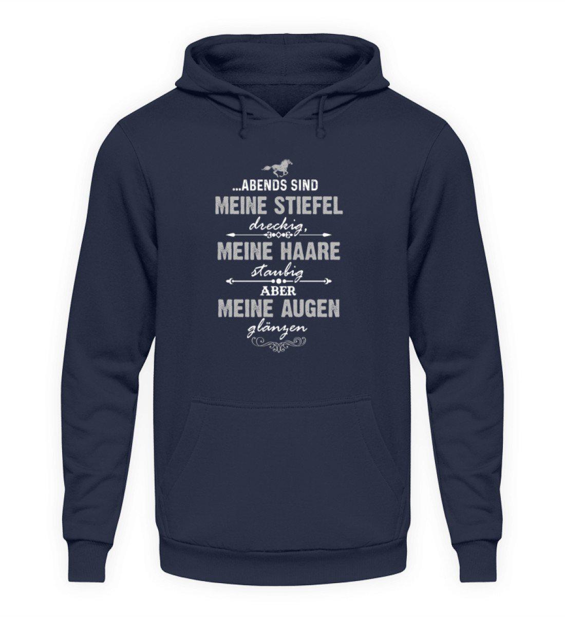 Stiefel dreckig Haare staubig · Unisex Kapuzenpullover Hoodie-Unisex Hoodie-Oxford Navy-S-Agrarstarz