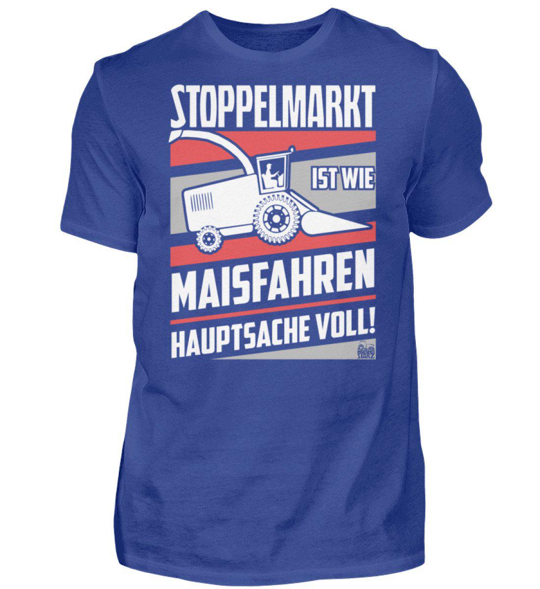 Stoppelmarkt Maisfahren · Herren T-Shirt-Herren Basic T-Shirt-Royal Blue-S-Agrarstarz