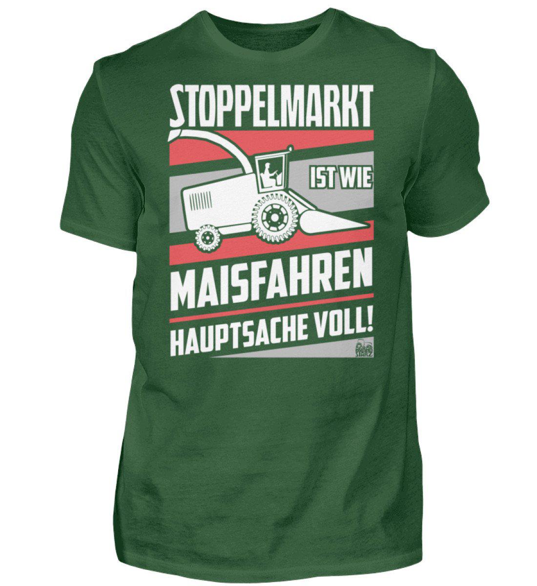 Stoppelmarkt Maisfahren · Herren T-Shirt-Herren Basic T-Shirt-Agrarstarz
