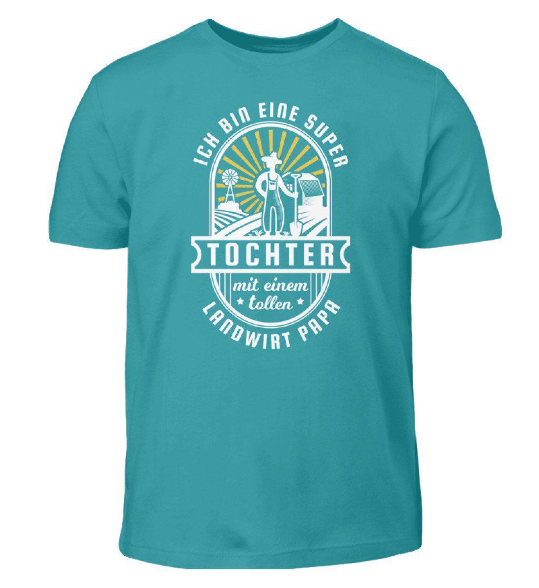 Super Tochter · Kinder T-Shirt-Kinder T-Shirt-Swimming Pool-3/4 (98/104)-Agrarstarz