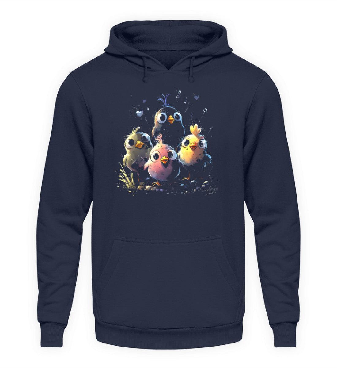 Süße Küken · Unisex Kapuzenpullover Hoodie-Unisex Hoodie-Oxford Navy-XS-Agrarstarz