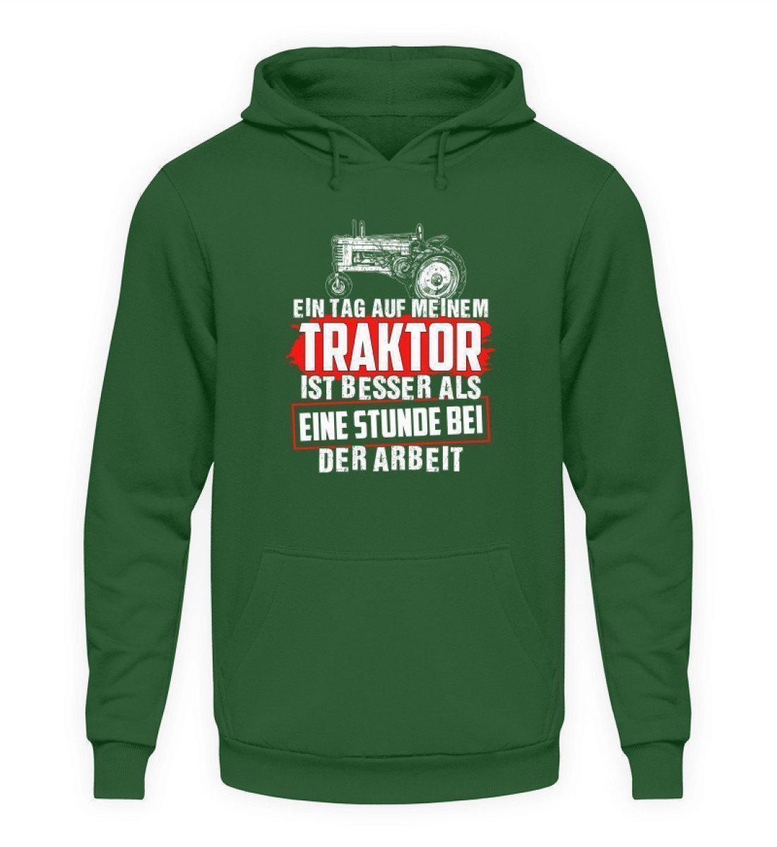 Tag auf Traktor · Unisex Kapuzenpullover Hoodie-Unisex Hoodie-Bottle Green-L-Agrarstarz