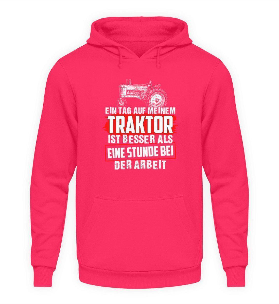 Tag auf Traktor · Unisex Kapuzenpullover Hoodie-Unisex Hoodie-Hot Pink-L-Agrarstarz