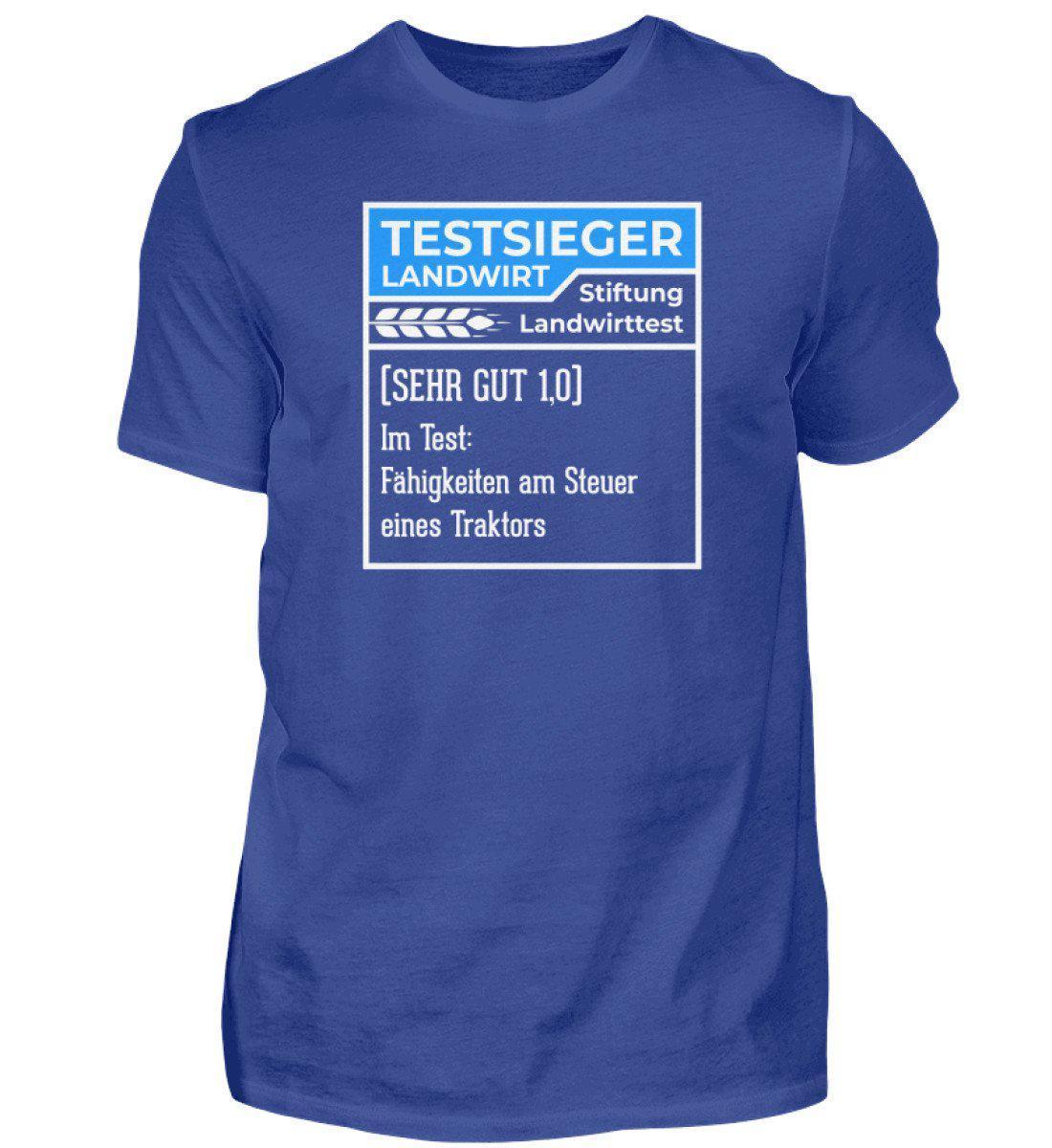 Testsieger Landwirt blau · Herren T-Shirt-Herren Basic T-Shirt-Royal Blue-S-Agrarstarz