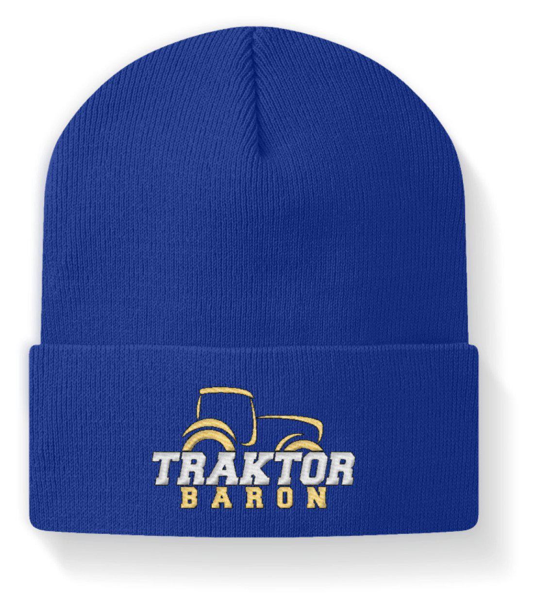 Traktor Baron · Beanie Mütze-Beanie mit Stick-Royal-M-Agrarstarz