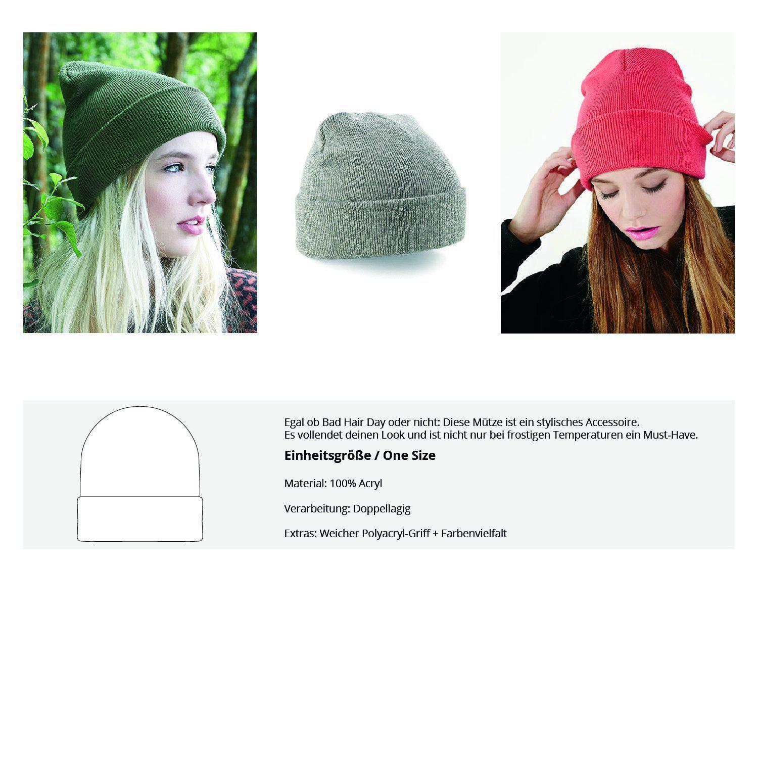 Traktor Baron · Beanie Mütze-Beanie mit Stick-Agrarstarz