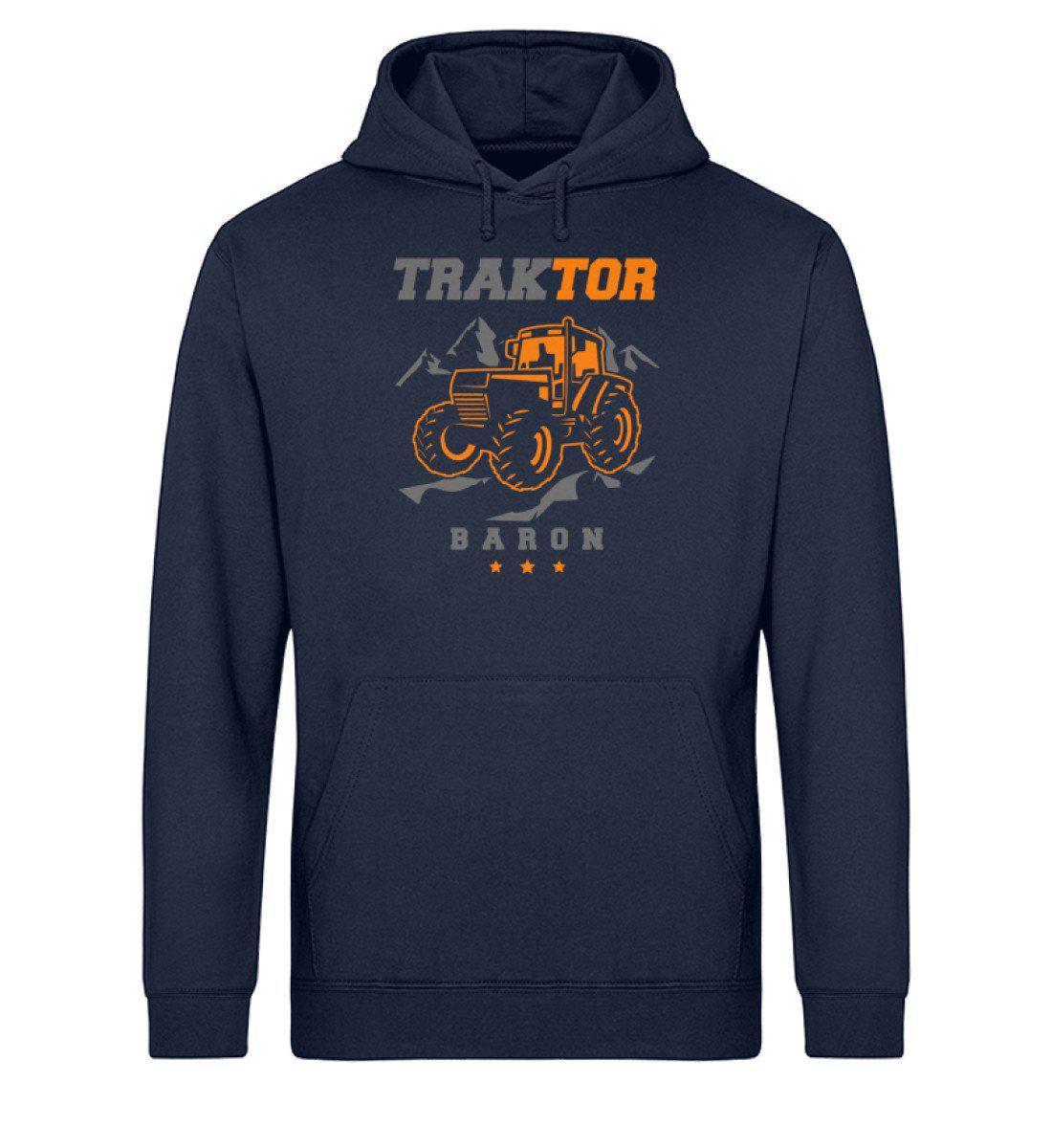 Traktor Baron · Unisex Organic Hoodie-Drummer Hoodie ST/ST-French Navy-XS-Agrarstarz