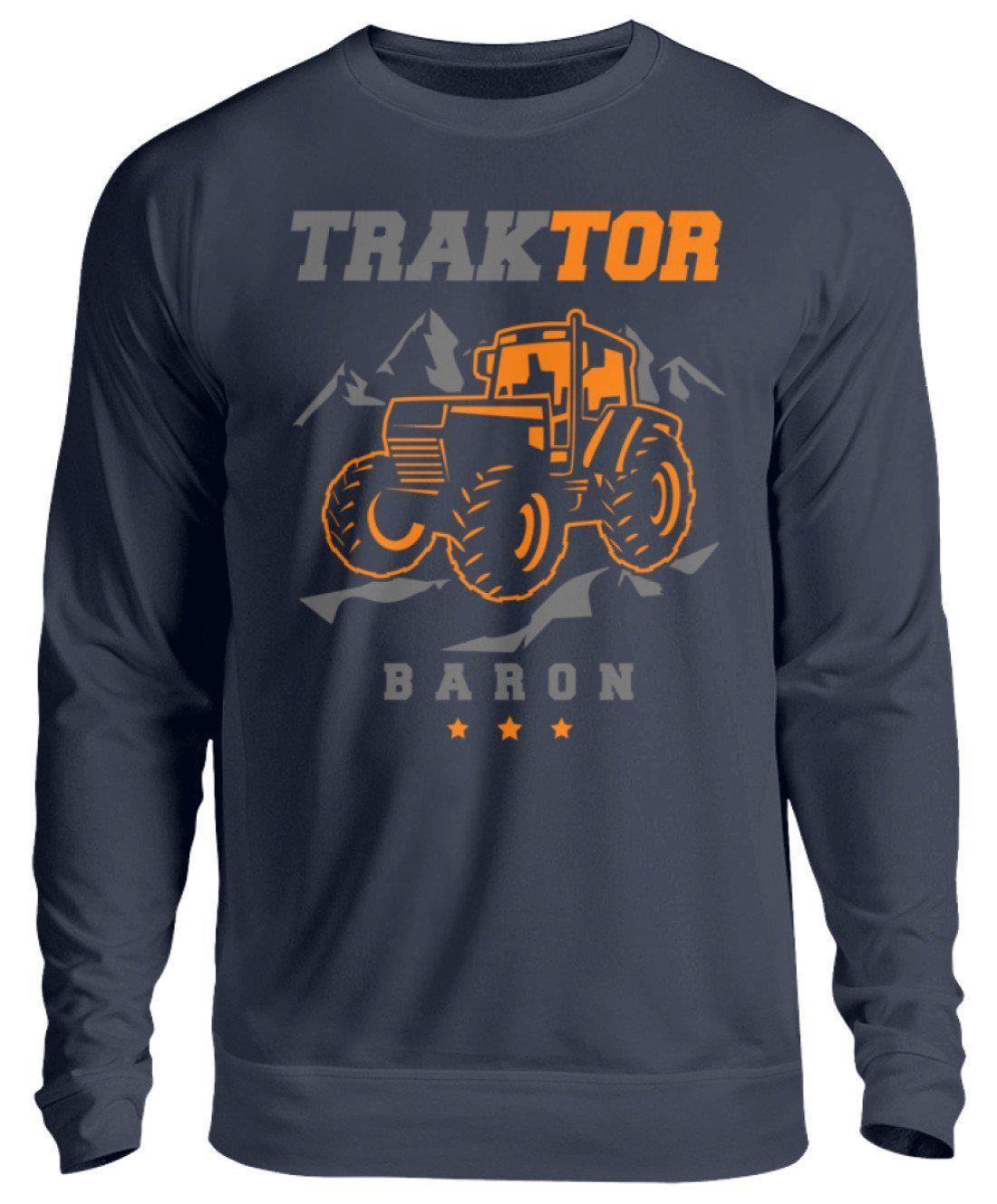 Traktor Baron · Unisex Sweatshirt Pullover-Unisex Sweatshirt-Oxford Navy-S-Agrarstarz