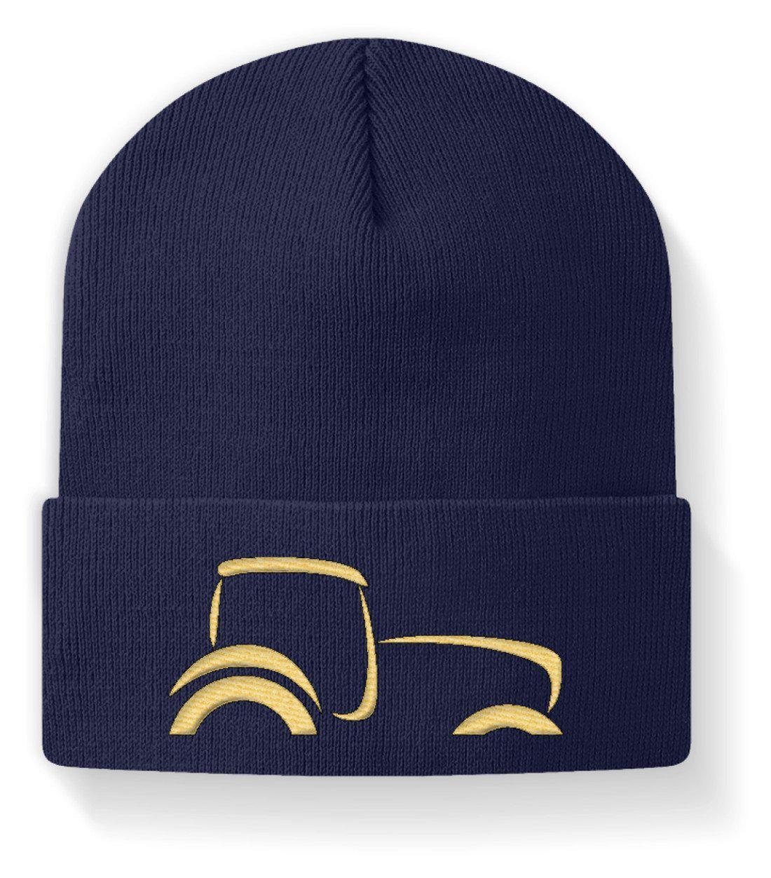 Traktor · Beanie Mütze-Beanie mit Stick-Navy-M-Agrarstarz