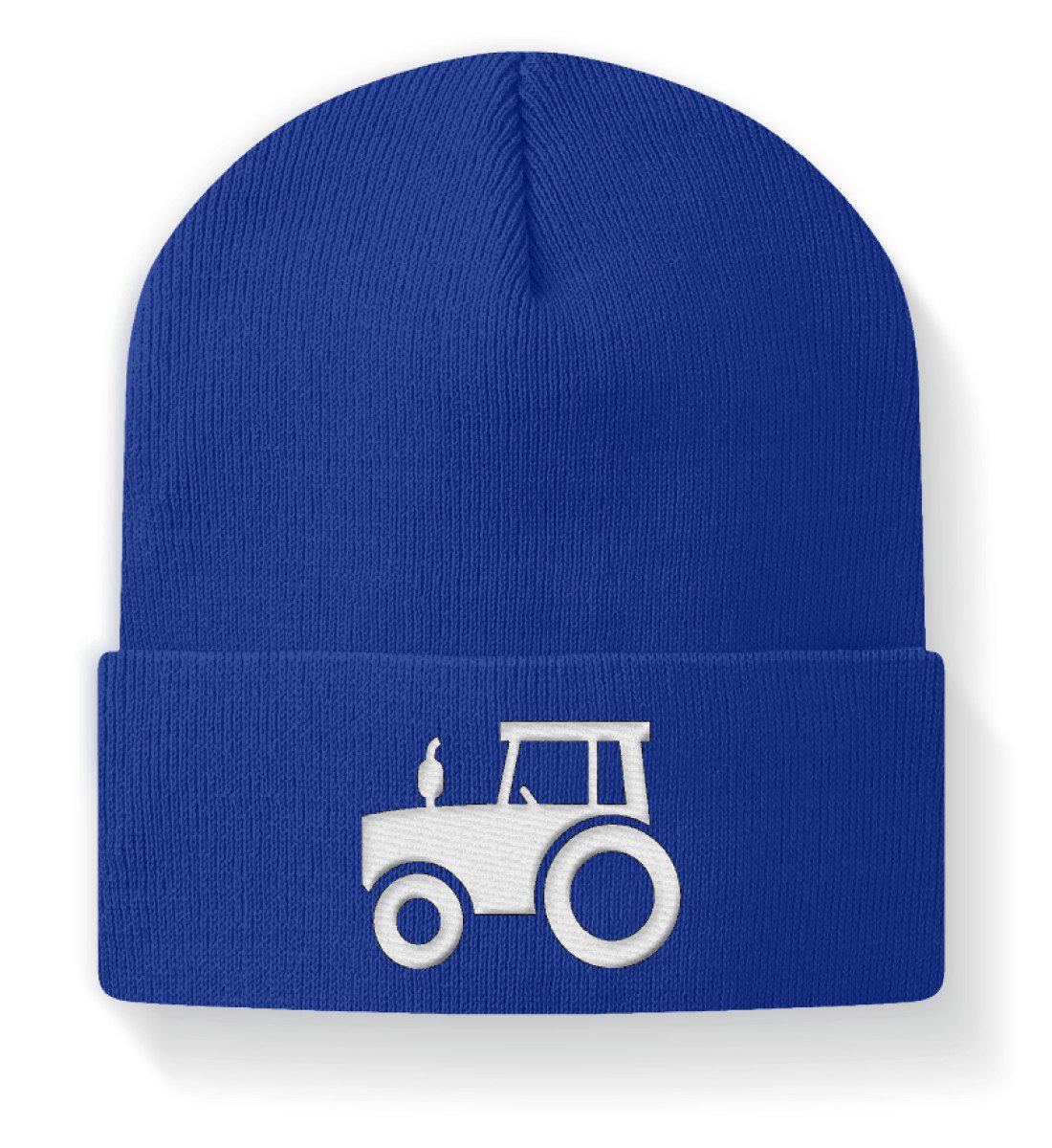 Traktor · Beanie Mütze-Beanie mit Stick-Royal-M-Agrarstarz
