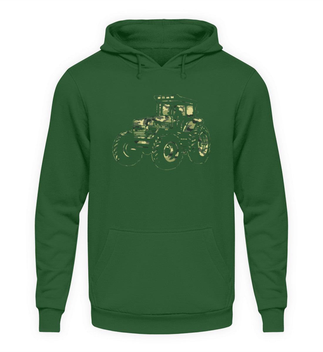 Traktor Camouflage · Unisex Kapuzenpullover Hoodie-Unisex Hoodie-Bottle Green-S-Agrarstarz