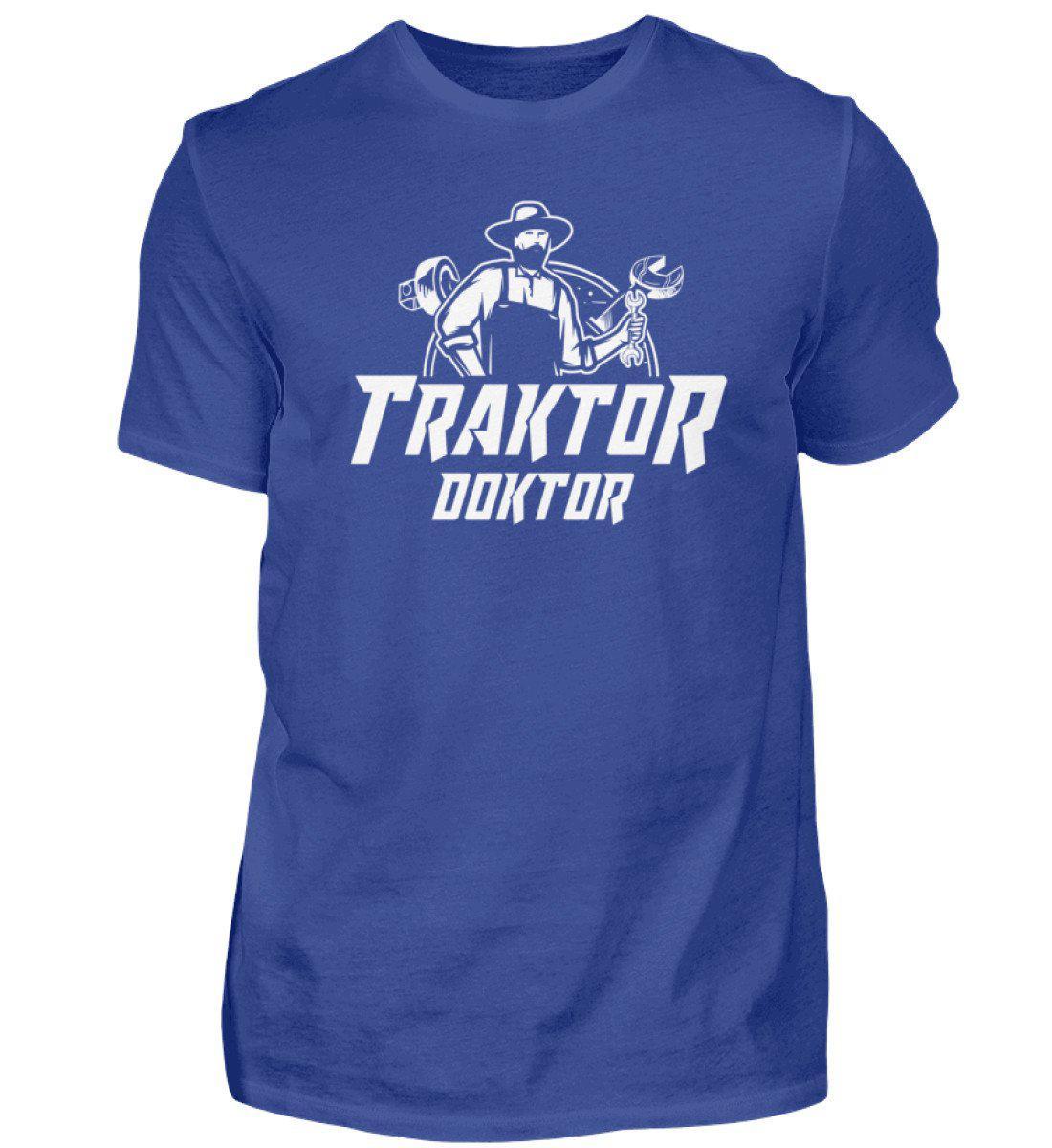 Traktor Doktor · Herren T-Shirt-Herren Basic T-Shirt-Royal Blue-S-Agrarstarz