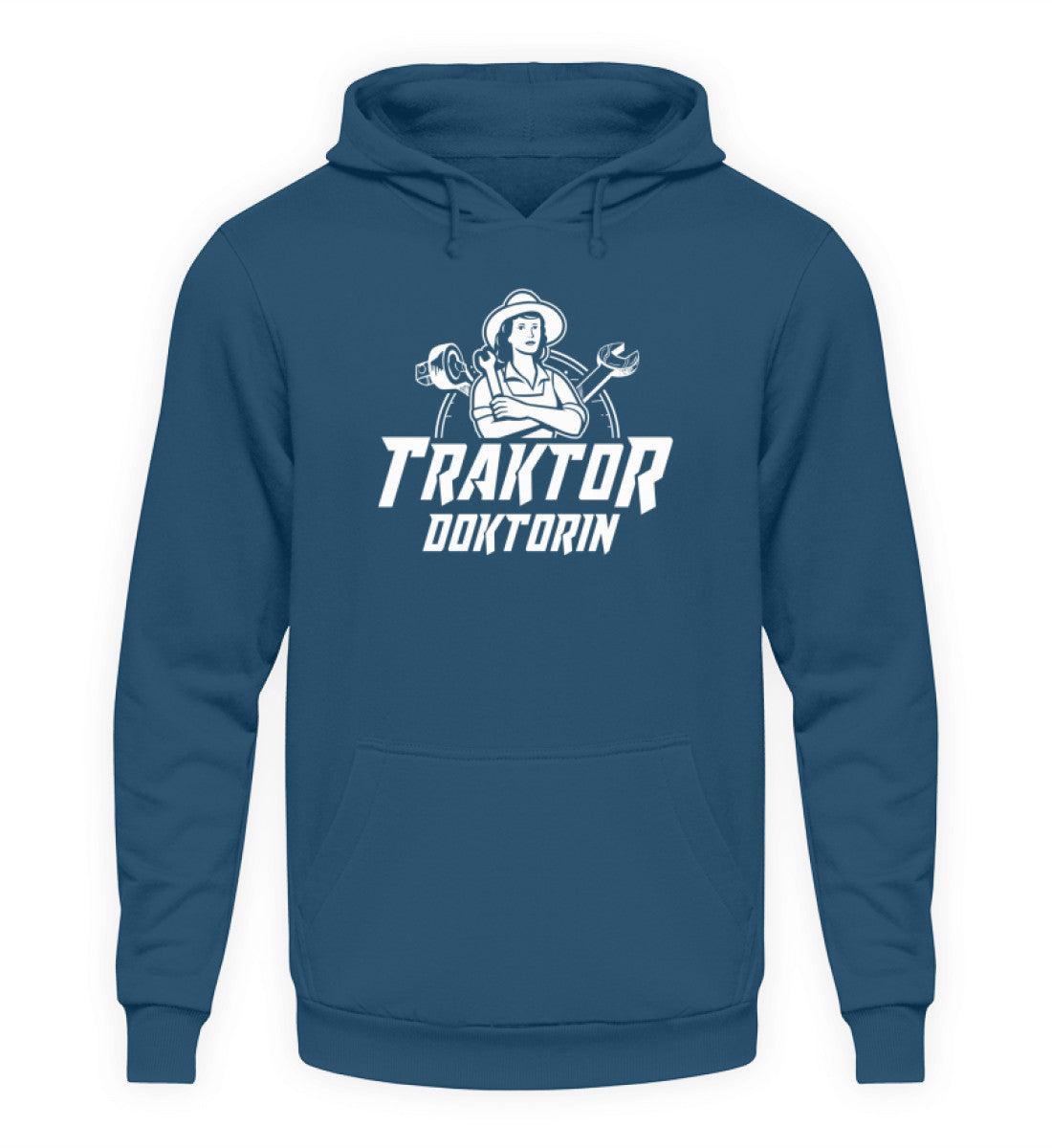 Traktor Doktorin · Unisex Kapuzenpullover Hoodie-Unisex Hoodie-Airforce Blue-S-Agrarstarz