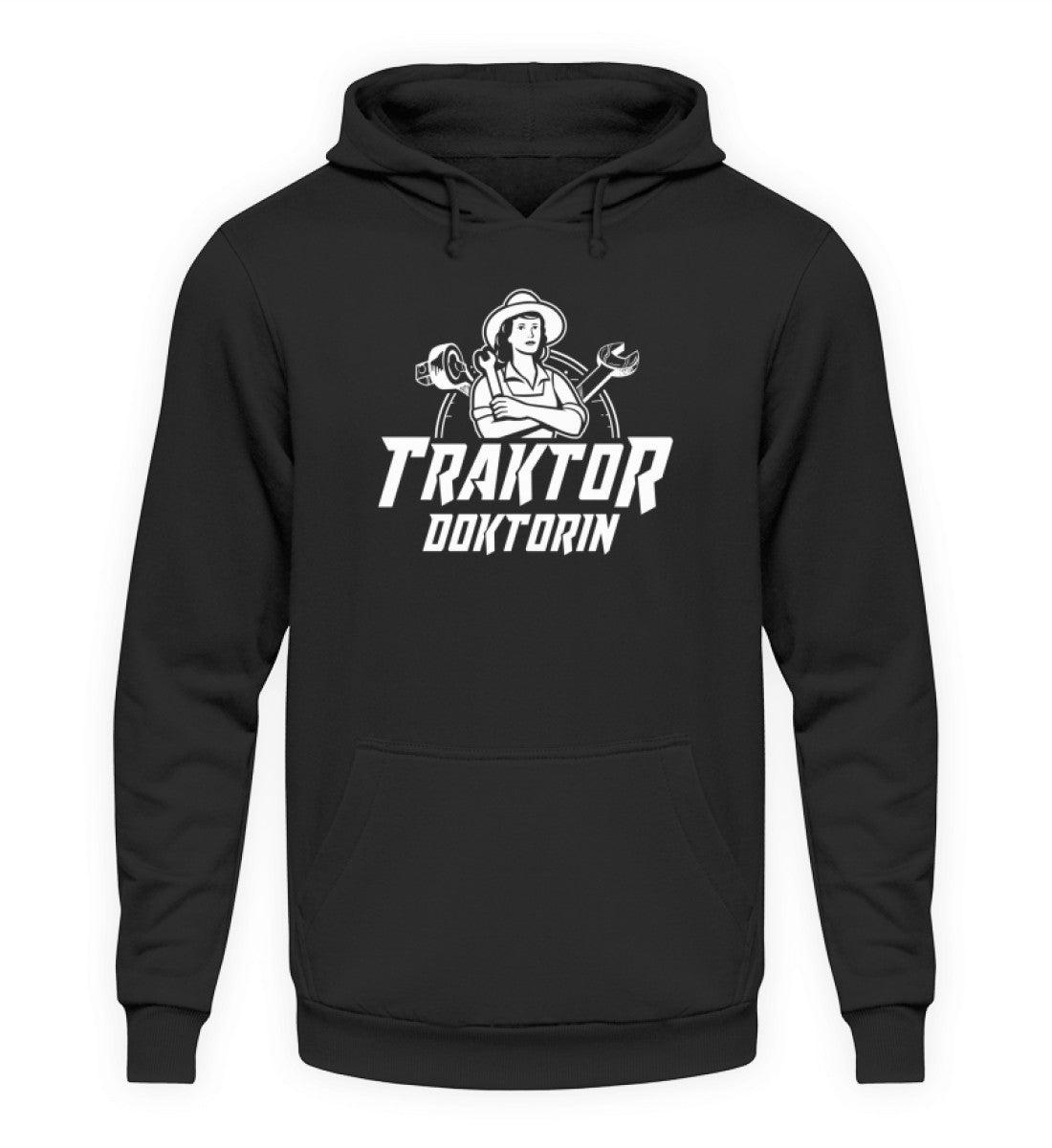 Traktor Doktorin · Unisex Kapuzenpullover Hoodie-Unisex Hoodie-Deep Black-XS-Agrarstarz
