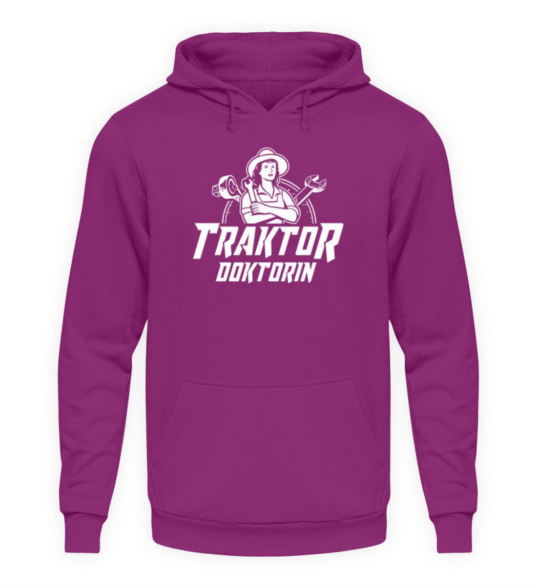 Traktor Doktorin · Unisex Kapuzenpullover Hoodie-Unisex Hoodie-Magenta Magic-S-Agrarstarz