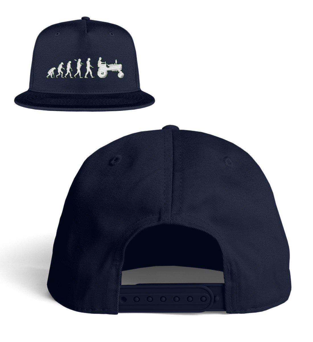 Traktor Evolution 2 · Bestickte Snapback Mütze-Snapback mit Stick-Oxford Navy-Einheitsgröße-Agrarstarz