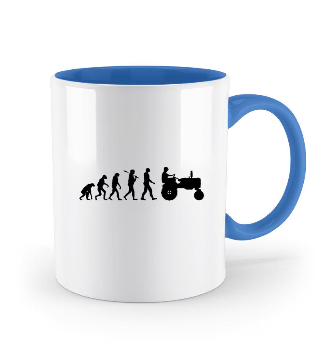 Traktor Evolution · Keramik Tasse zweifarbig-Keramik Tasse Zweifarbig-Agrarstarz