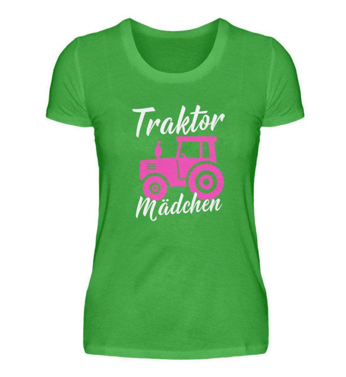 Traktor Mädchen · Damen T-Shirt-Damen Basic T-Shirt-Green Apple-S-Agrarstarz