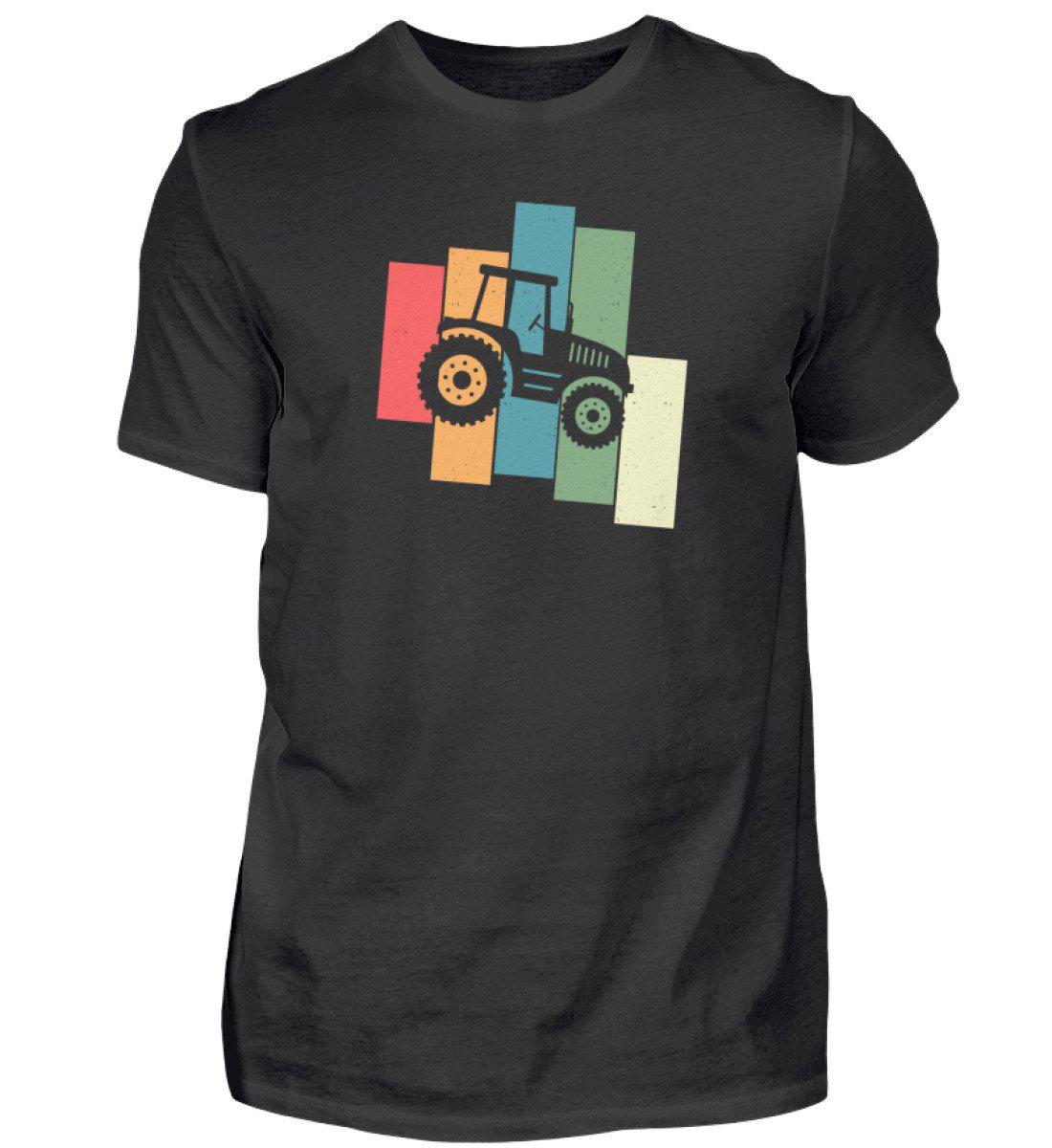 Traktor Retro 2 · Herren T-Shirt-Herren Basic T-Shirt-Black-S-Agrarstarz