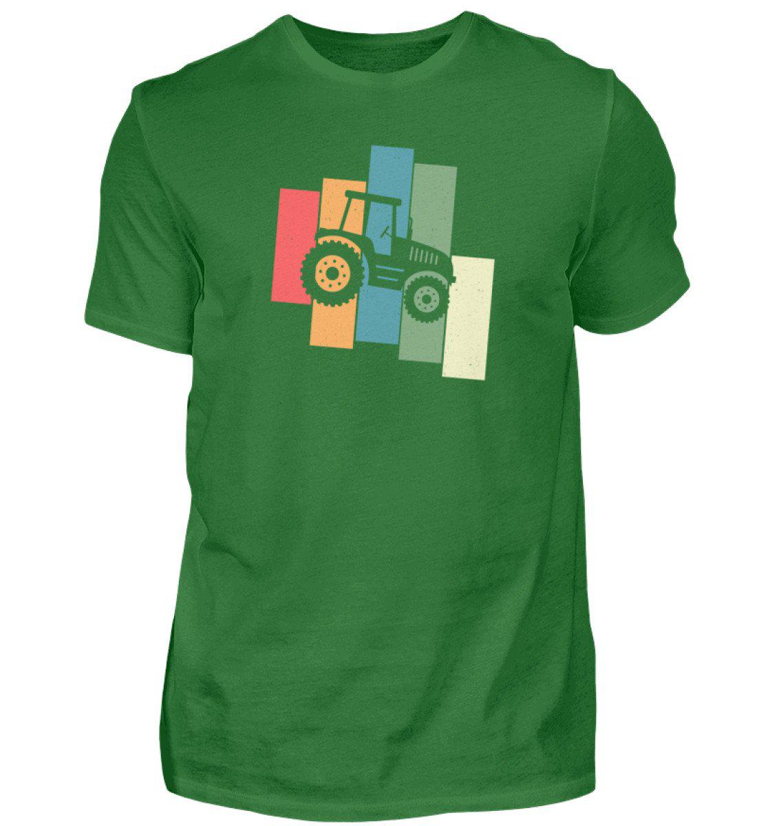 Traktor Retro 2 · Herren T-Shirt-Herren Basic T-Shirt-Kelly Green-S-Agrarstarz