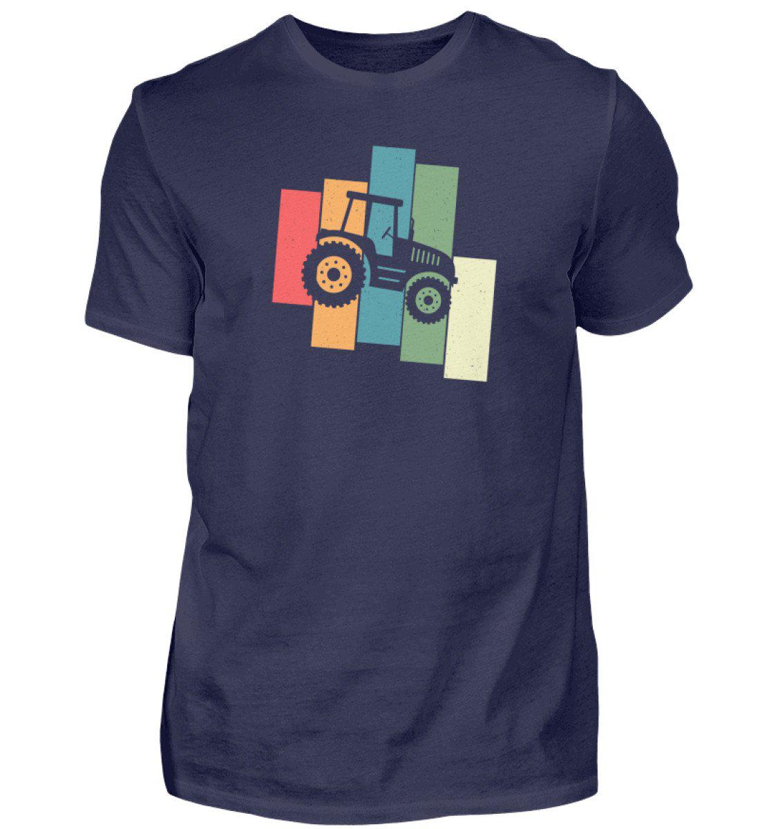 Traktor Retro 2 · Herren T-Shirt-Herren Basic T-Shirt-Navy-S-Agrarstarz