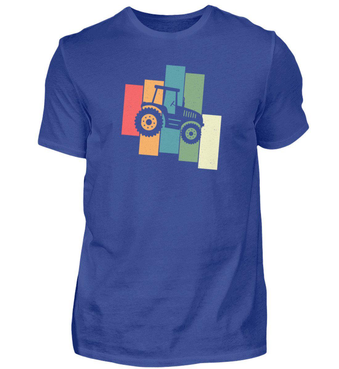 Traktor Retro 2 · Herren T-Shirt-Herren Basic T-Shirt-Royal Blue-S-Agrarstarz
