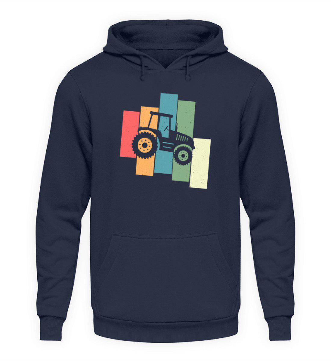 Traktor Retro 2 · Unisex Kapuzenpullover Hoodie-Unisex Hoodie-Oxford Navy-S-Agrarstarz
