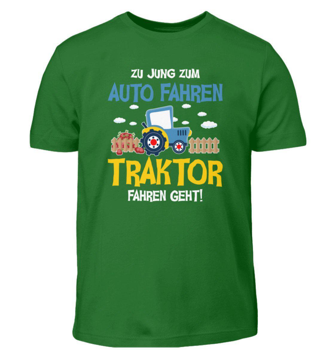 Traktor fahren geht · Kinder T-Shirt-Kinder T-Shirt-Kelly Green-3/4 (98/104)-Agrarstarz