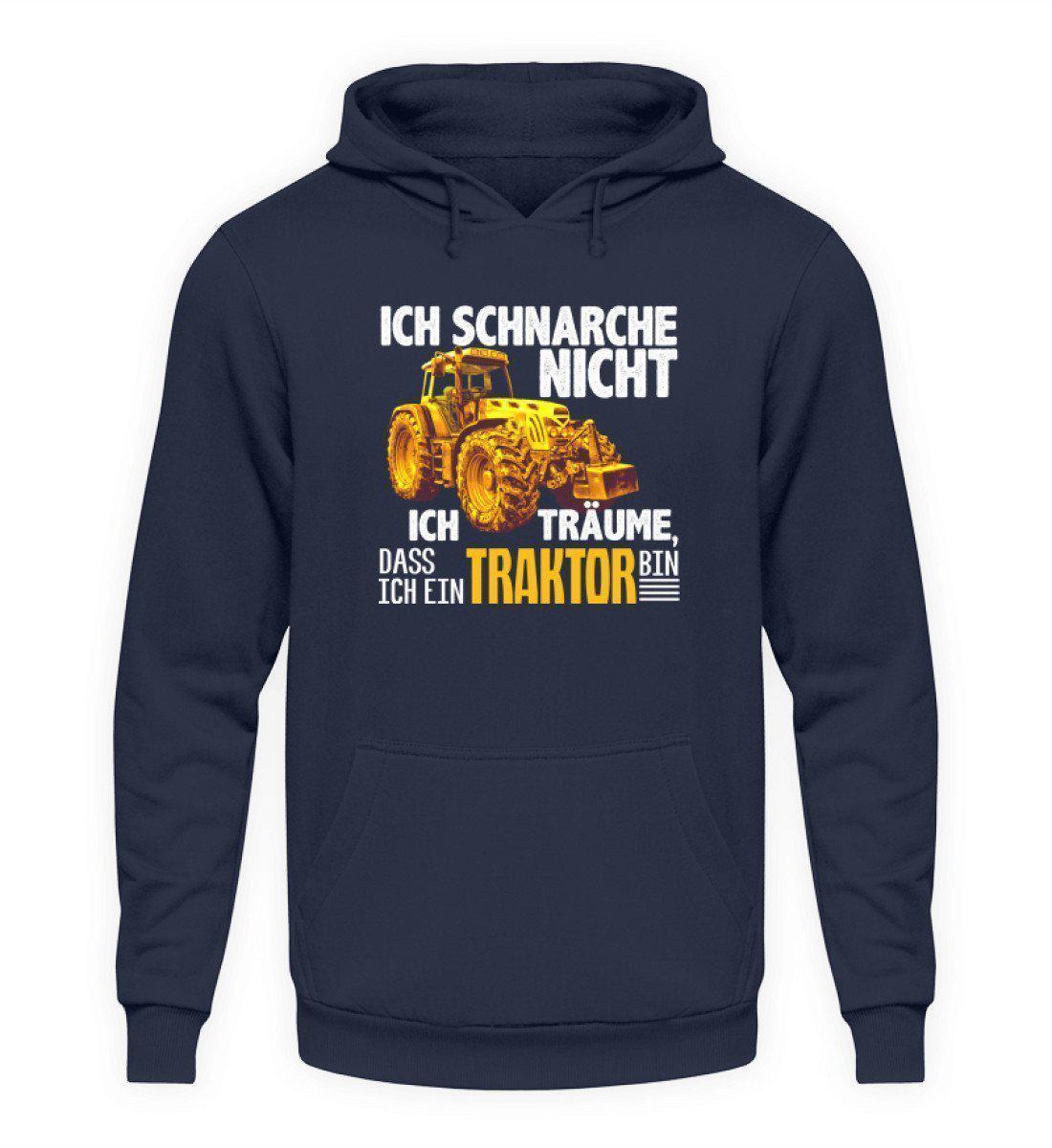 Traktor schnarche 2 · Unisex Kapuzenpullover Hoodie-Unisex Hoodie-Oxford Navy-L-Agrarstarz