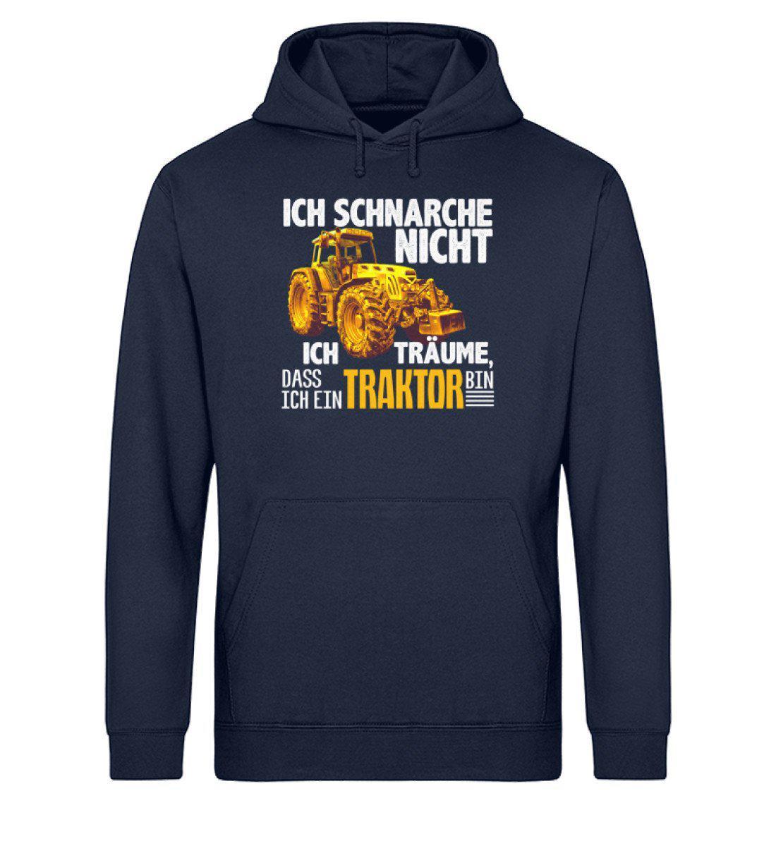 Traktor schnarche 2 · Unisex Organic Hoodie-Drummer Hoodie ST/ST-French Navy-XS-Agrarstarz