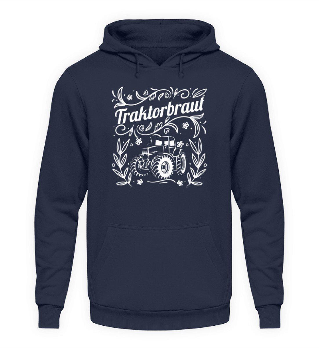 Traktorbraut · Unisex Kapuzenpullover Hoodie-Unisex Hoodie-Oxford Navy-L-Agrarstarz