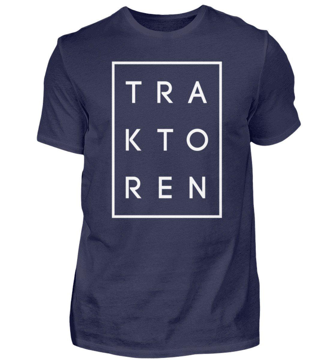 Traktoren Simple · Herren T-Shirt-Herren Basic T-Shirt-Navy-S-Agrarstarz