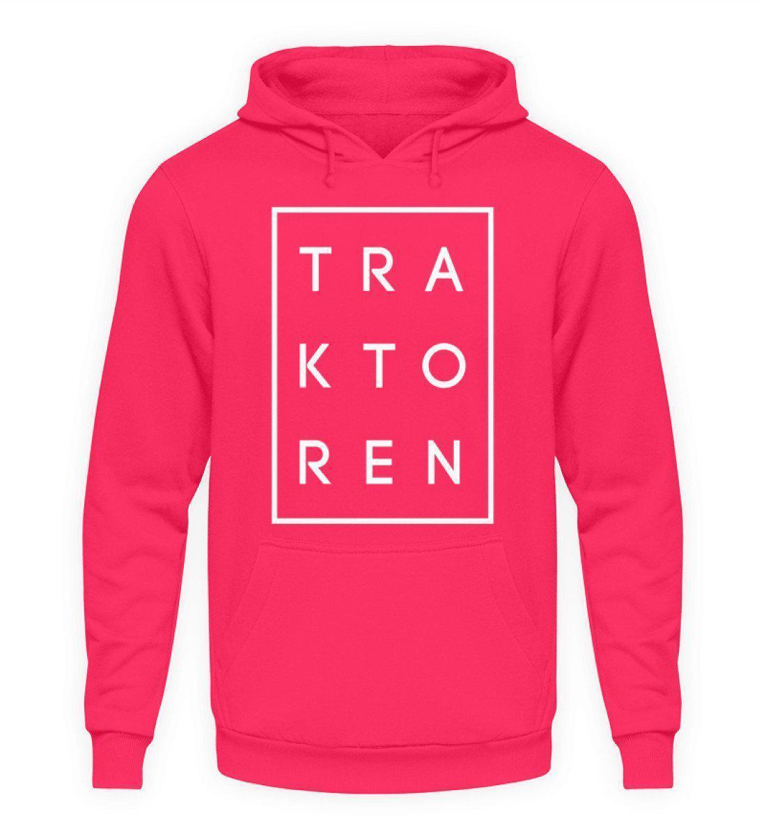 Traktoren Simple · Unisex Kapuzenpullover Hoodie-Unisex Hoodie-Hot Pink-L-Agrarstarz